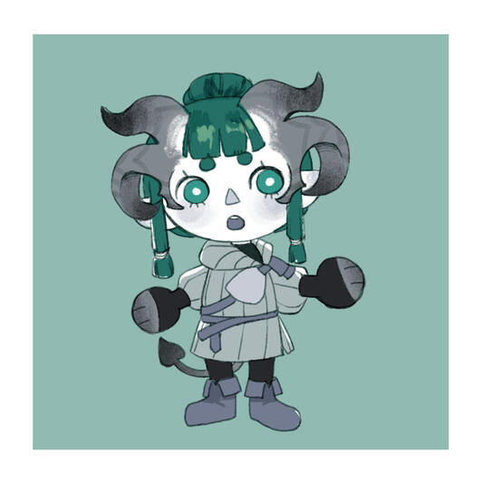 Lineart Chibi Fullbody