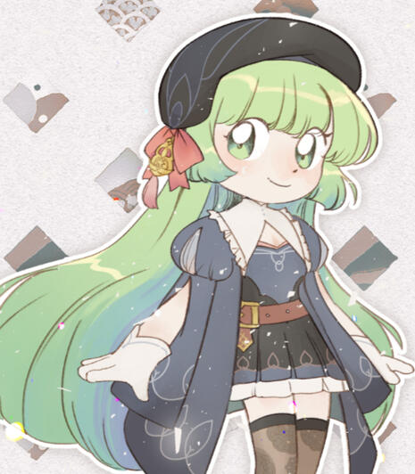 Lineart Chibi Fullbody